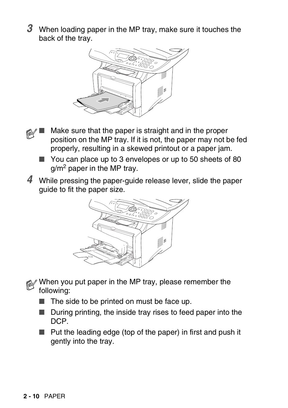 Brother DCP-8025D User Manual | Page 35 / 284