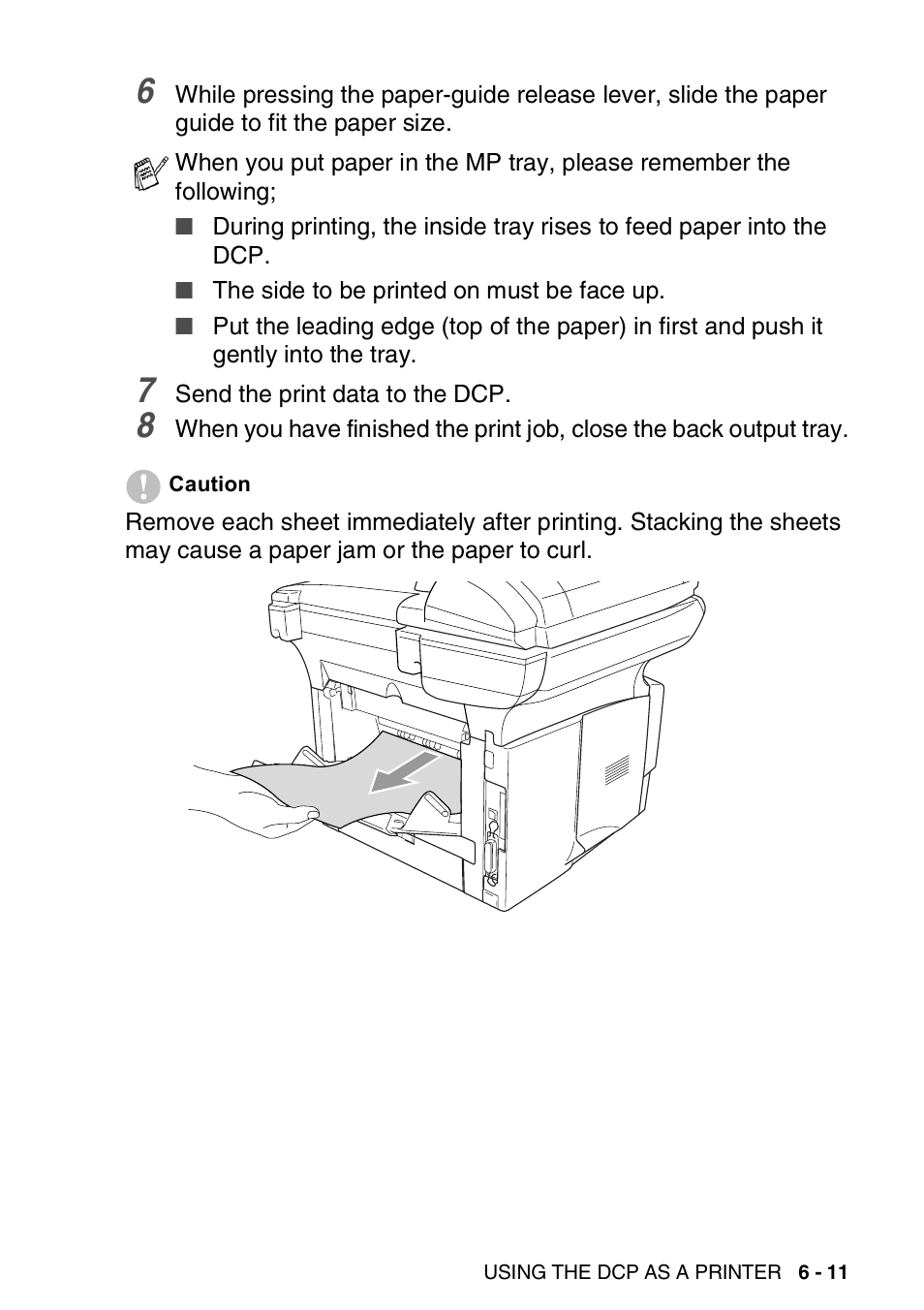 Brother DCP-8025D User Manual | Page 86 / 284