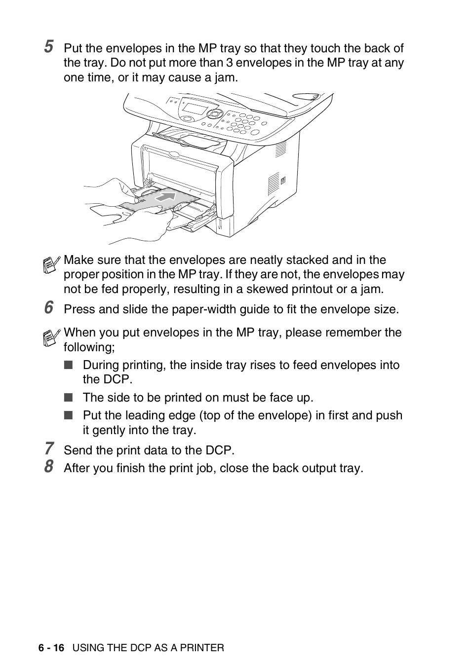 Brother DCP-8025D User Manual | Page 91 / 284