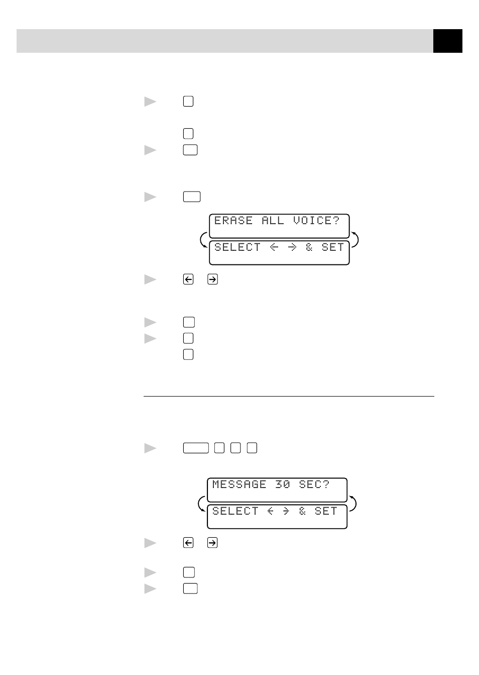 To erase messages all at once, Setting maximum time for incoming messages | Brother MFC7150C User Manual | Page 112 / 275