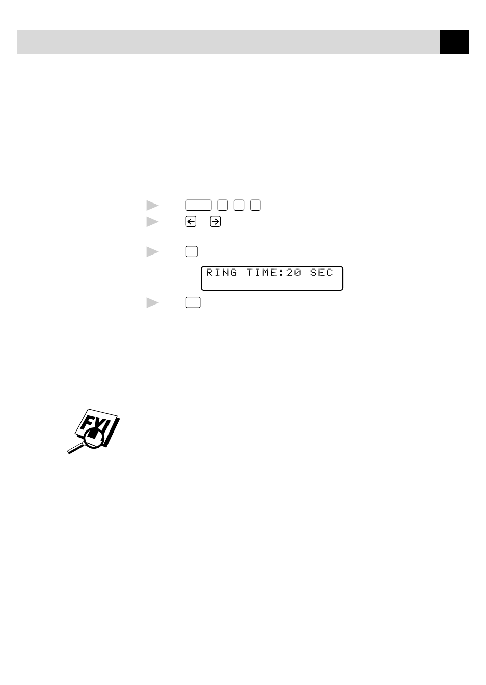 Setting f/t ring time (for fax/tel mode only) | Brother MFC7150C User Manual | Page 58 / 275