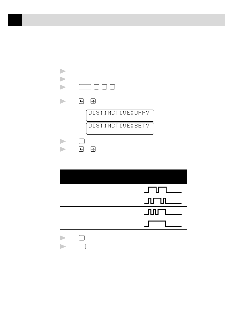 Registering the distinctive ringing pattern | Brother MFC7150C User Manual | Page 67 / 275