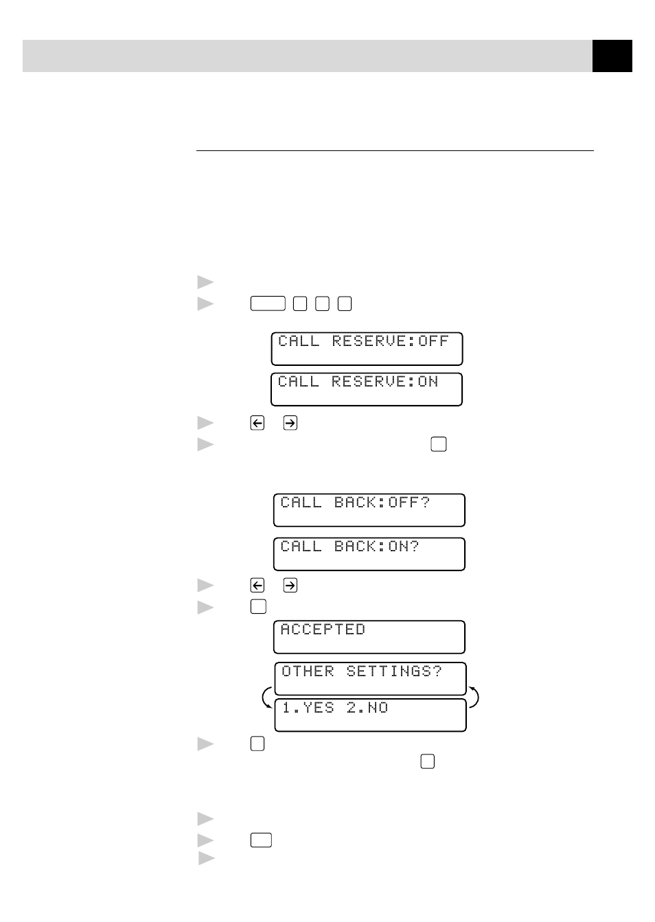 Call reservation | Brother MFC7150C User Manual | Page 80 / 275