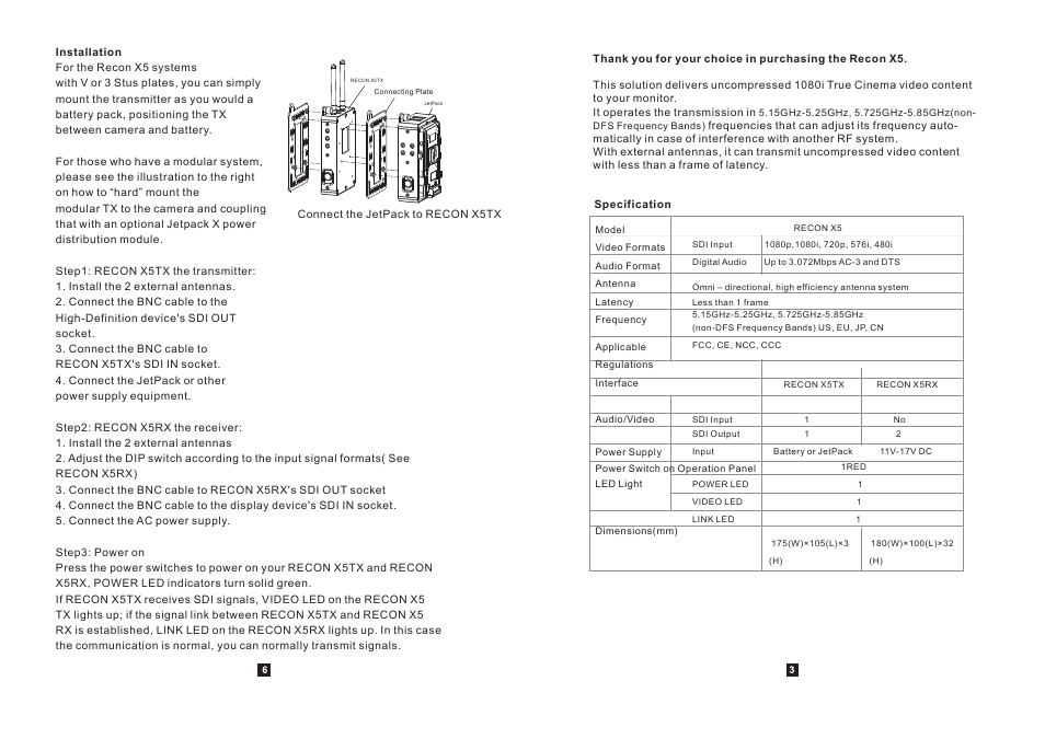 Switronix ReconX5 User Manual | Page 6 / 6