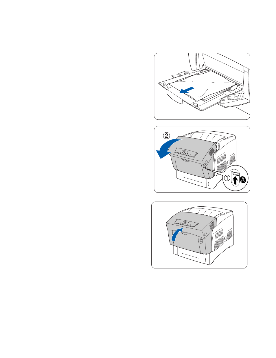 Paper jams in the multi-purpose tray, Paper jams in the multi-purpose tray -3 | Brother HL-4200CN User Manual | Page 118 / 166