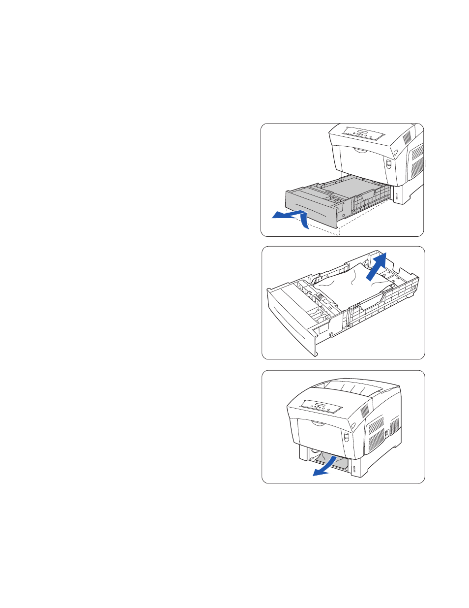 Paper jams in the paper tray, Paper jams in the paper tray -4 | Brother HL-4200CN User Manual | Page 119 / 166