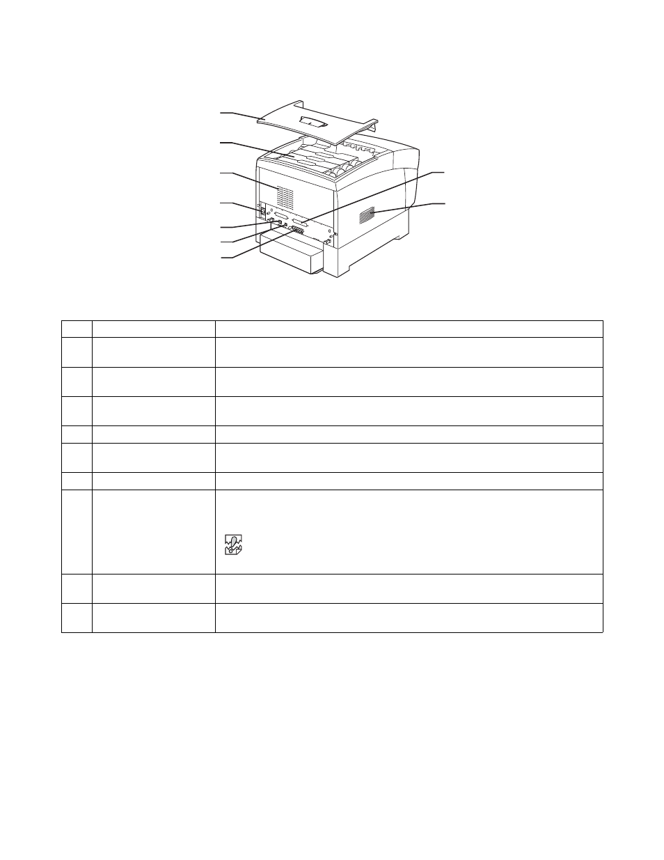 Back view -2, Back view | Brother HL-4200CN User Manual | Page 34 / 166