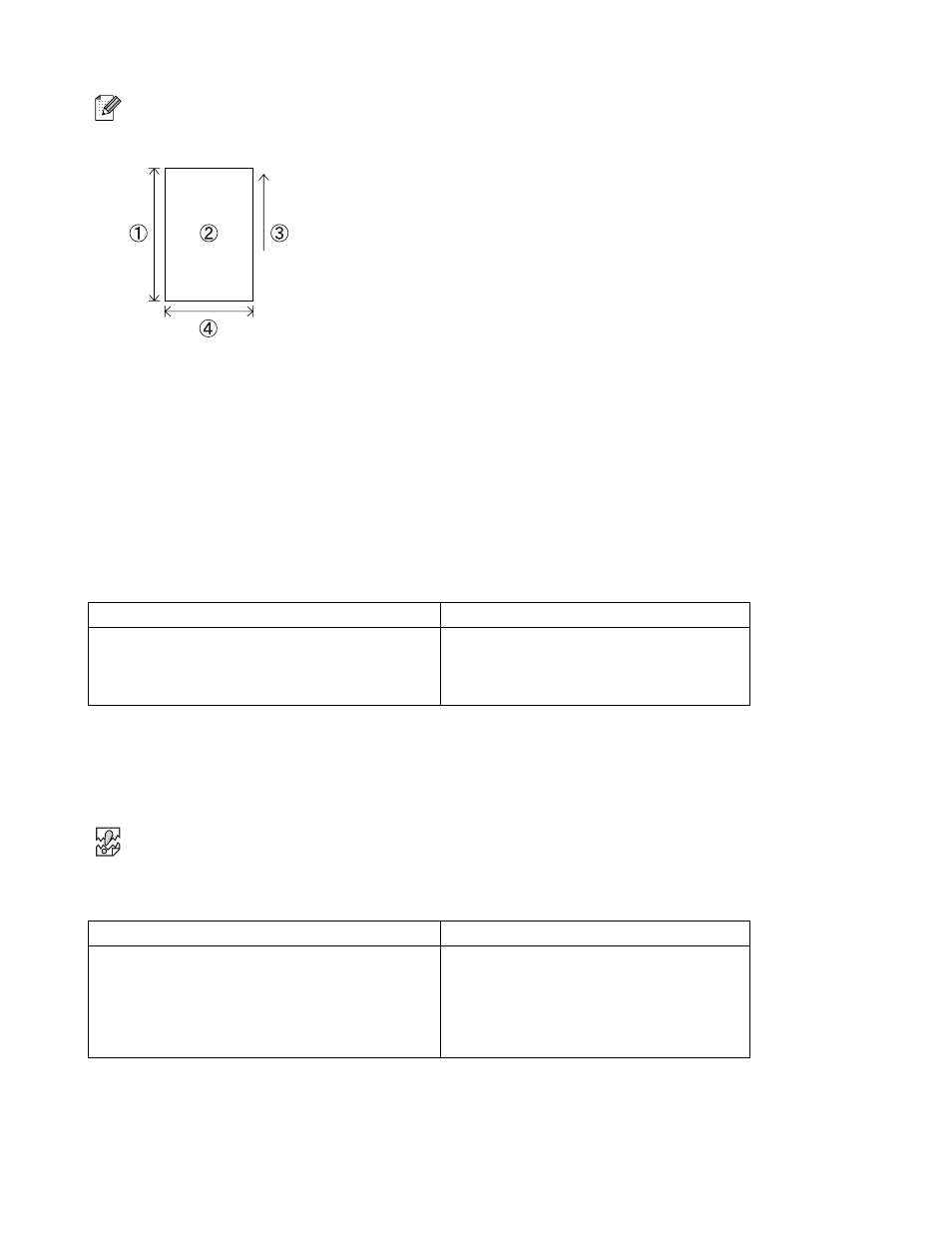 Duplex printing paper types and sizes -4, Duplex printing paper types and sizes | Brother HL-4200CN User Manual | Page 52 / 166