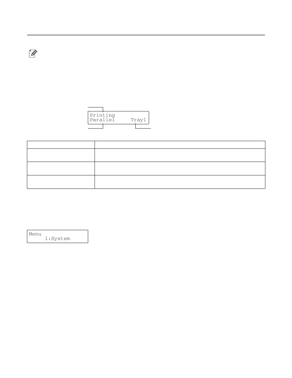Liquid crystal display (lcd), Liquid crystal display (lcd) -2, Print screen -2 menu screen -2 | Print screen, Menu screen | Brother HL-4200CN User Manual | Page 75 / 166