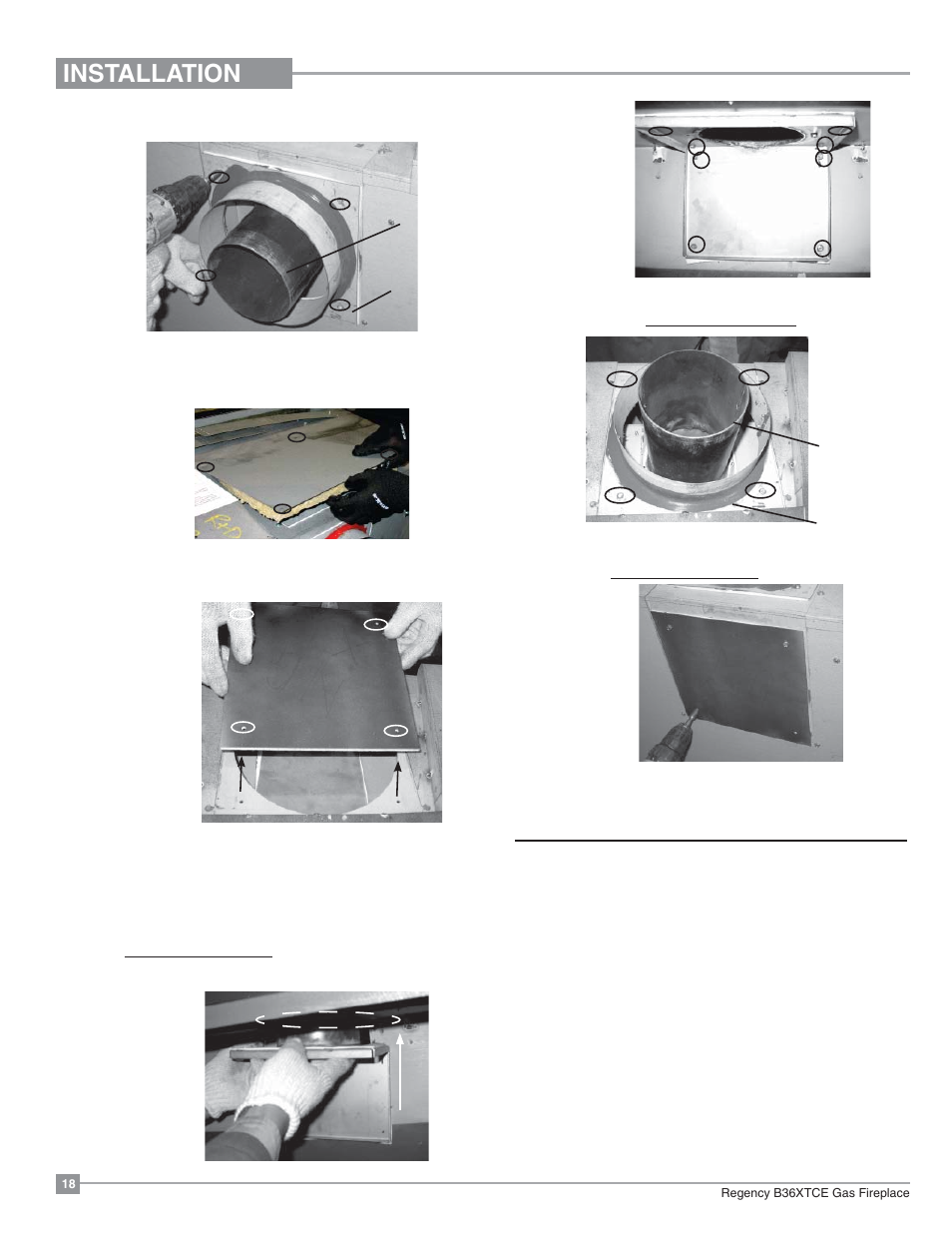 Installation, Venting introduction | Regency Bellavista B36XTCE Medium Gas Fireplace User Manual | Page 18 / 72