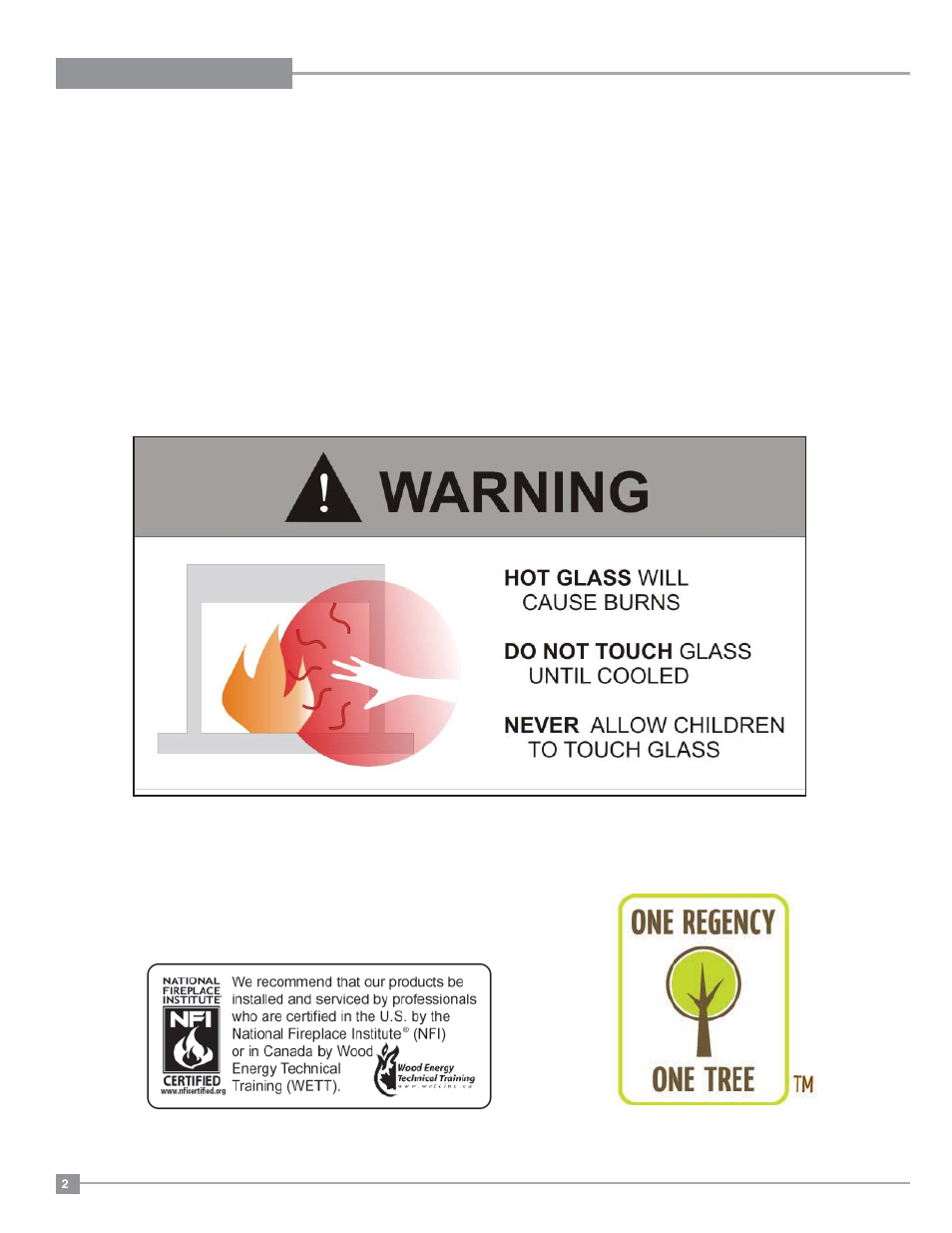 Regency Classic C34 Small Gas Stove User Manual | Page 2 / 44