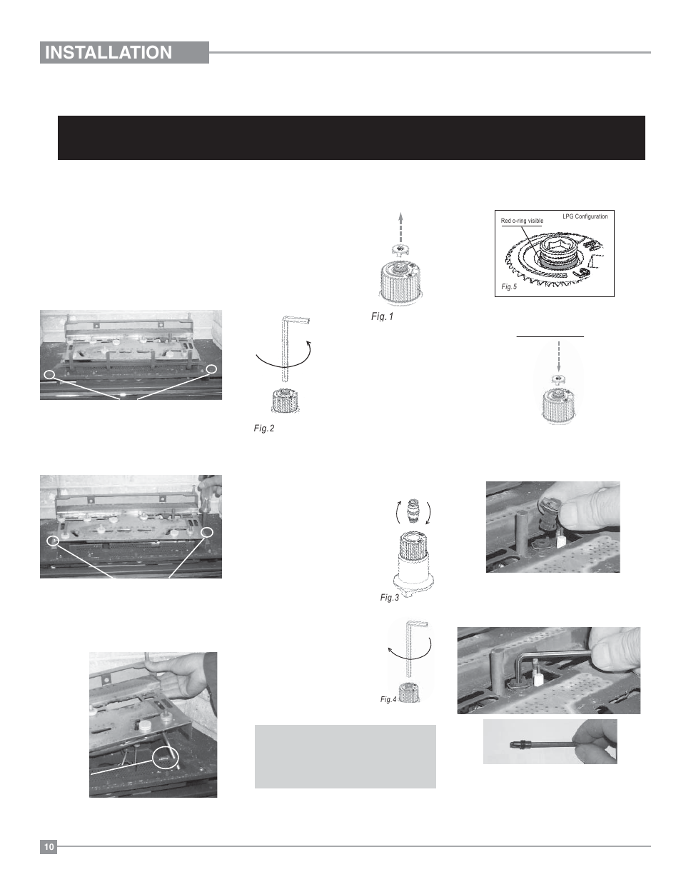 Installation | Regency Excalibur EX-U31 Medium Gas Insert User Manual | Page 10 / 36