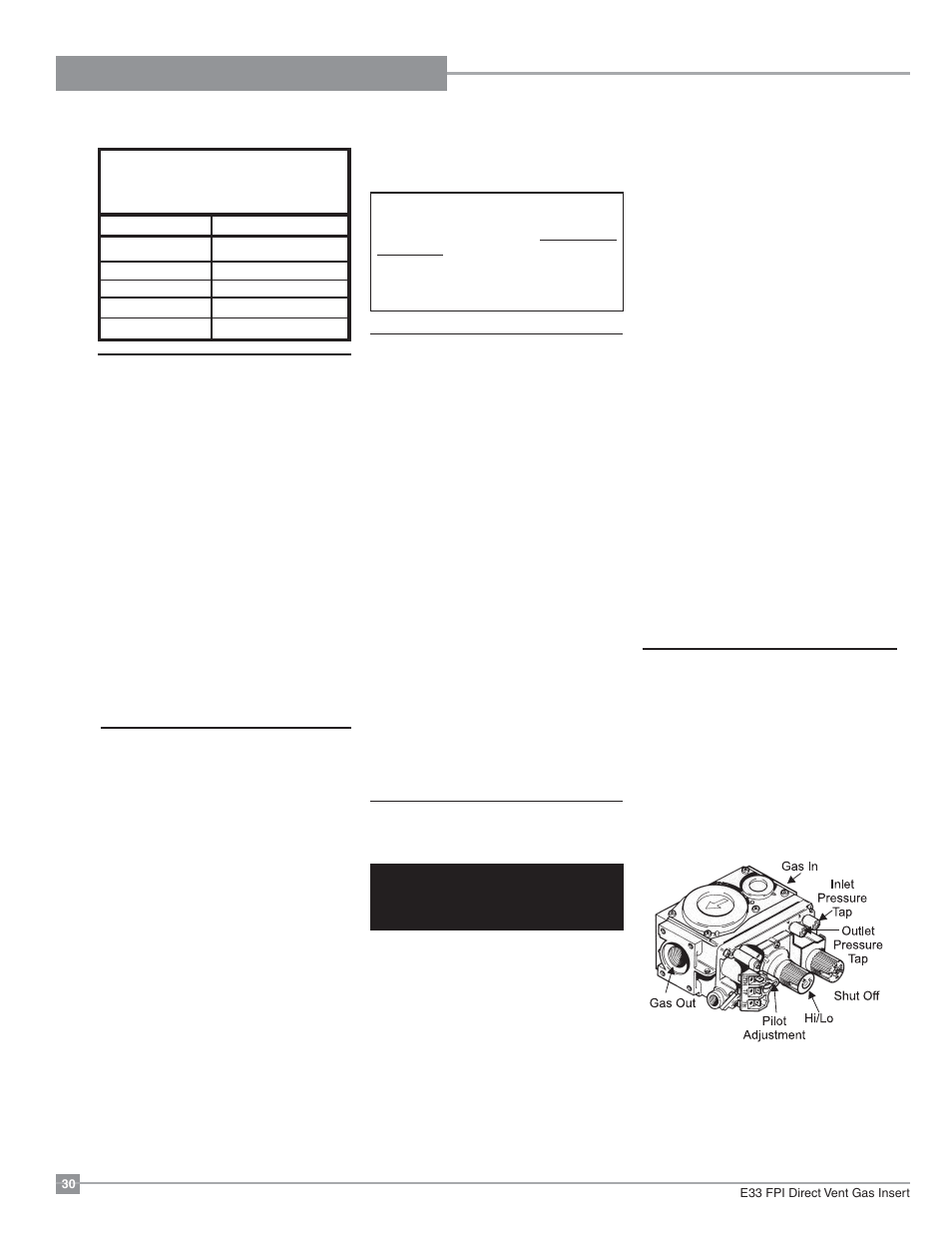 Operating instructions, Shutdown procedure, First fire | Lighting procedure, Final check, Caution | Regency Excalibur EX-E33 Large Gas Insert User Manual | Page 30 / 44