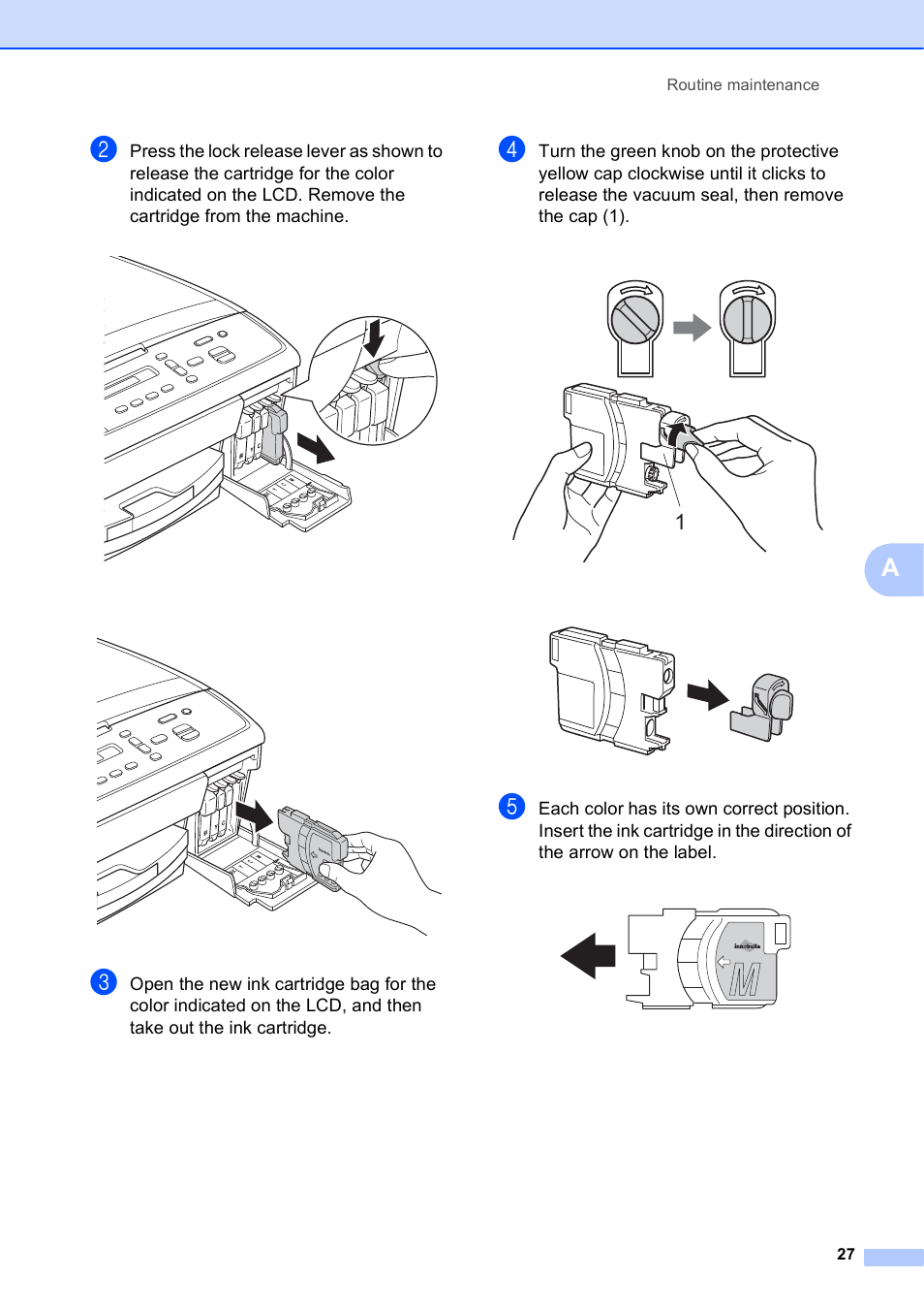 Brother Printer DCP-J140W User Manual | Page 37 / 76