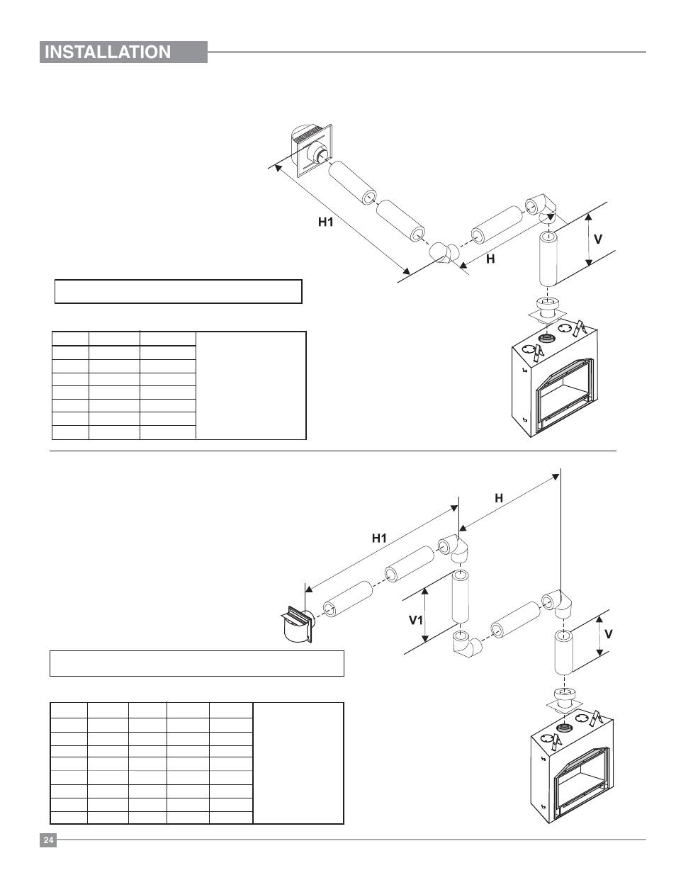 Installation | Regency Excalibur P90 Medium Gas Fireplace User Manual | Page 24 / 56