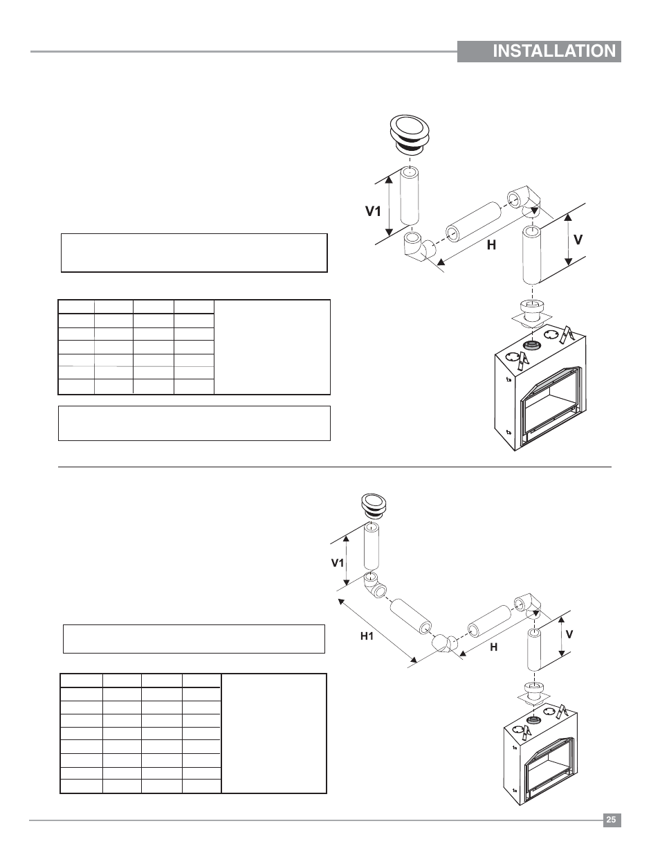 Installation | Regency Excalibur P90 Medium Gas Fireplace User Manual | Page 25 / 56