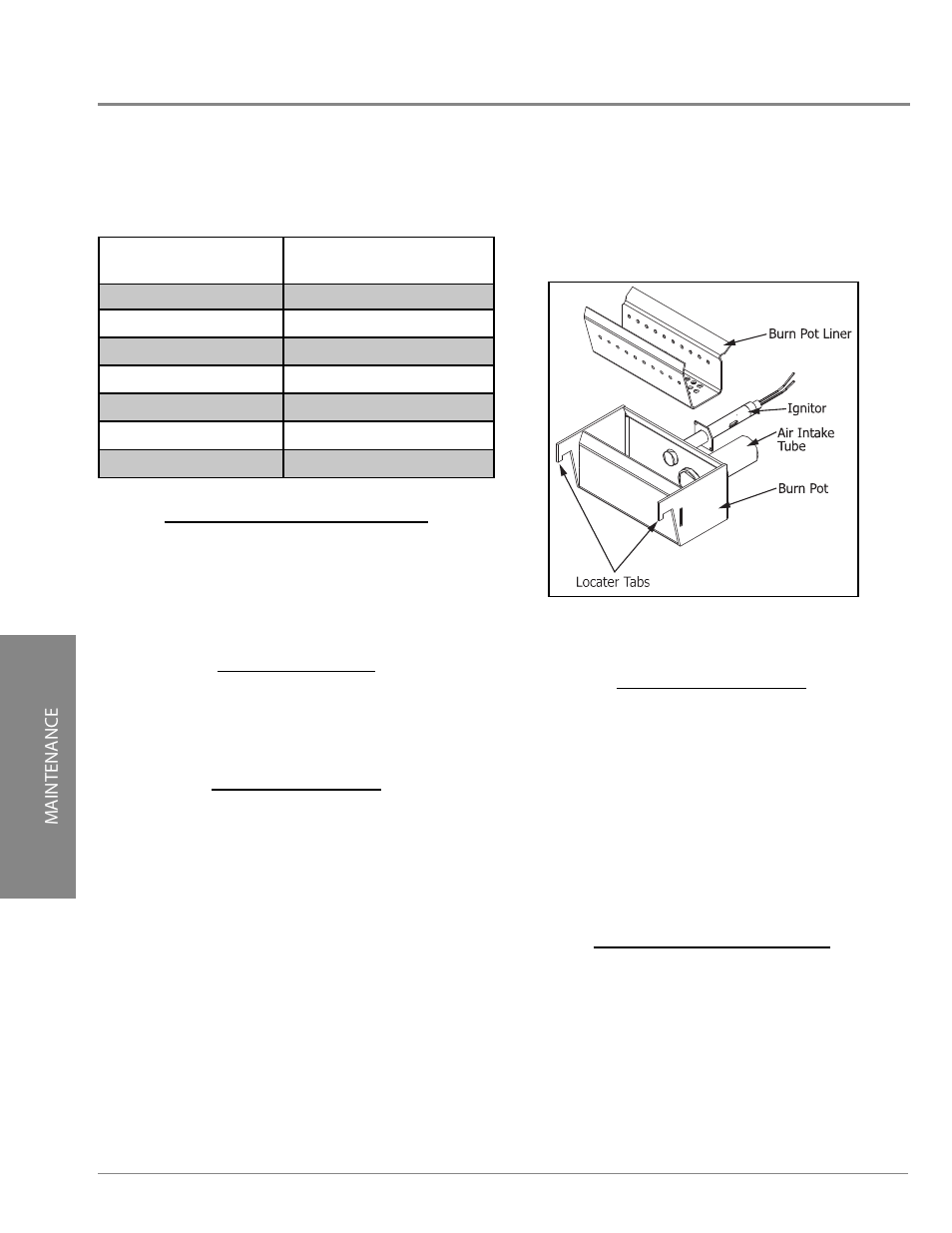 Routine cleaning & maintenance, Maintenance | Regency Greenfire GFI55 Medium Pellet Insert User Manual | Page 10 / 16