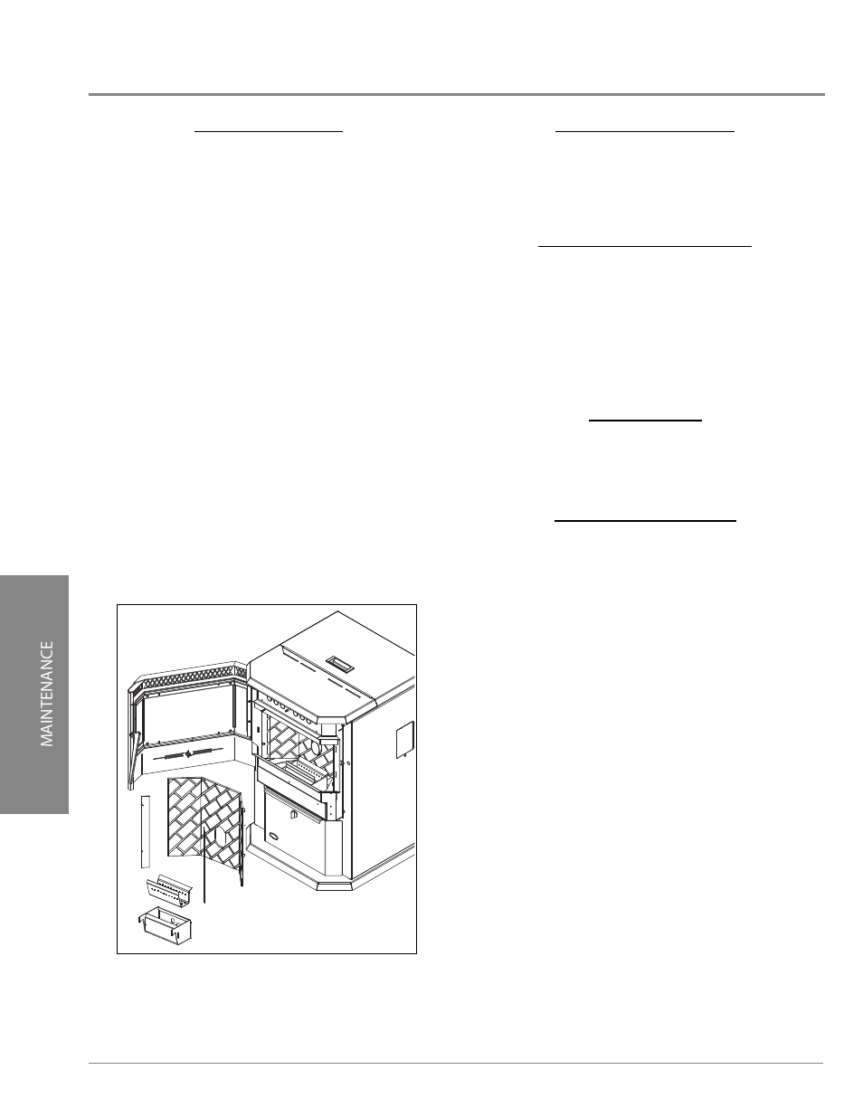 Maintenance | Regency Greenfire GFI55 Medium Pellet Insert User Manual | Page 12 / 16