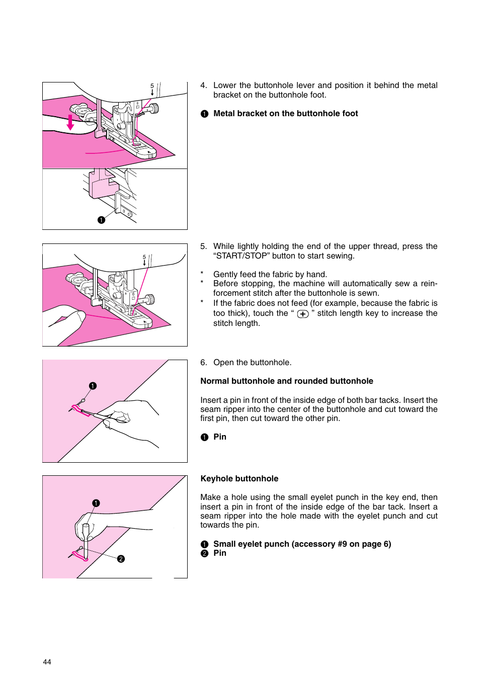 Brother PC 3000 User Manual | Page 47 / 104