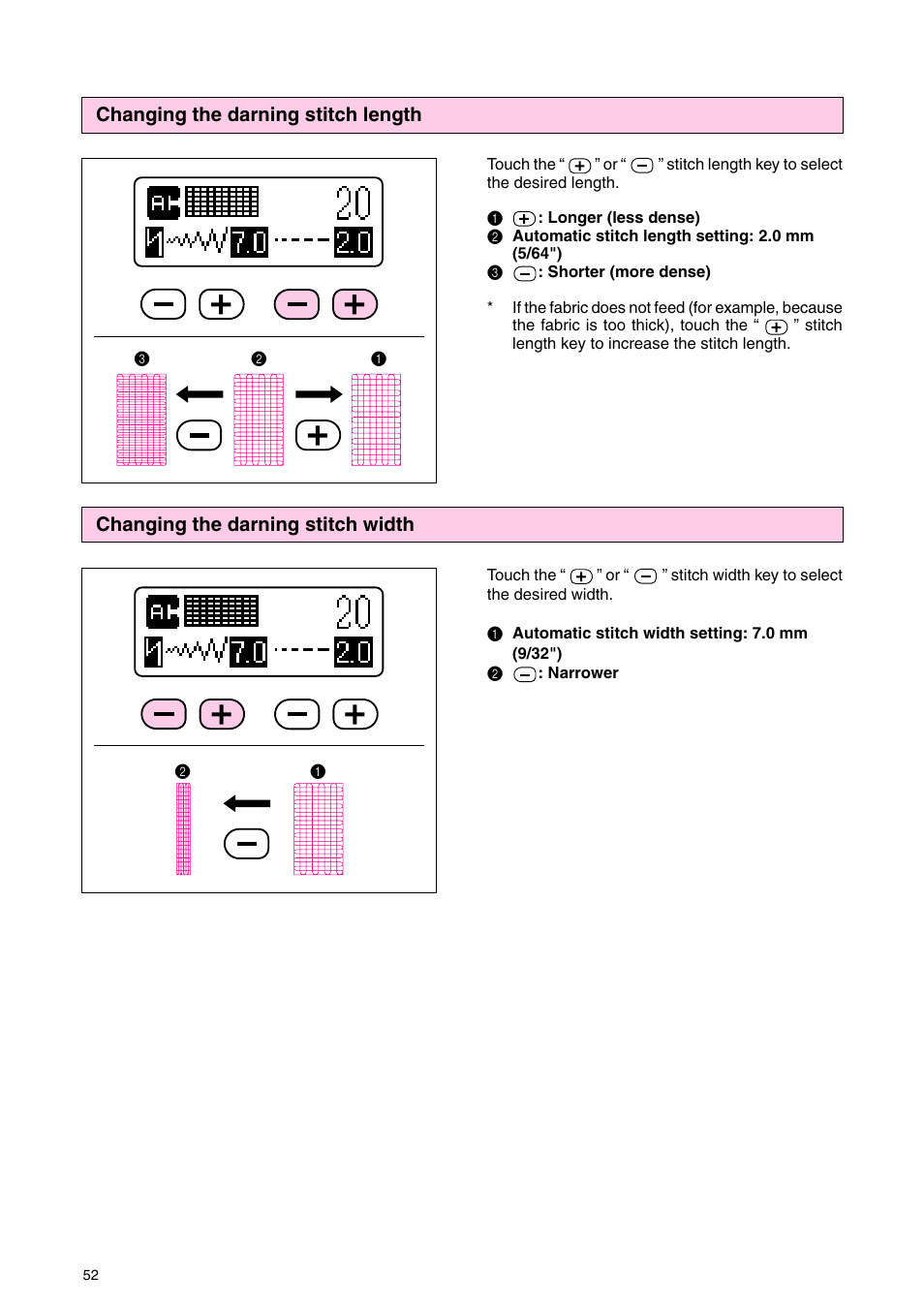 Brother PC 3000 User Manual | Page 55 / 104