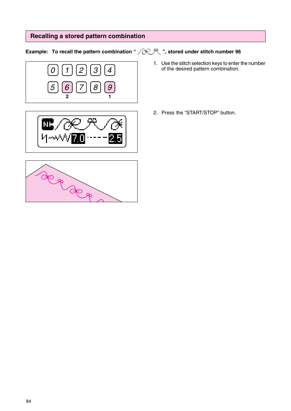 Brother PC 3000 User Manual | Page 87 / 104