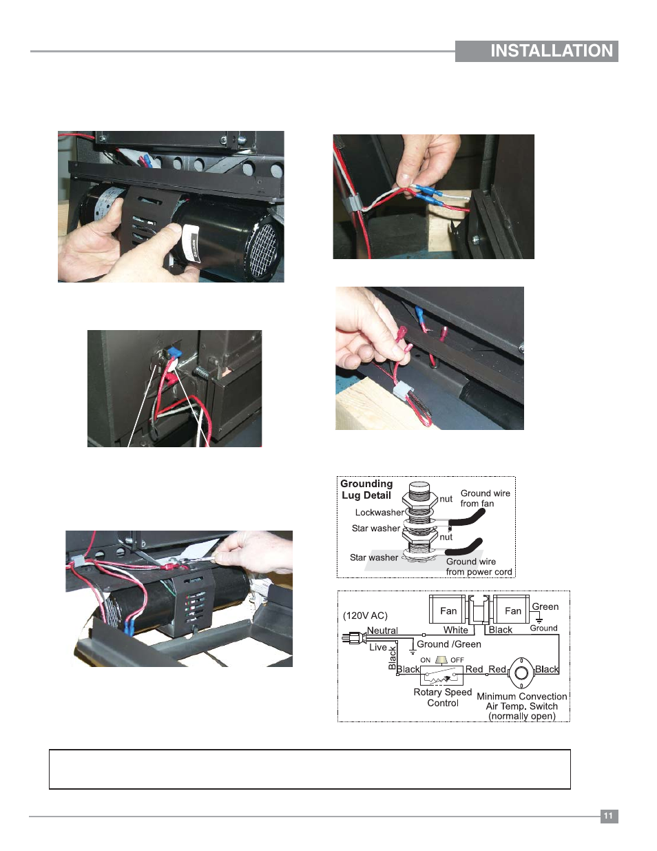 Installation | Regency Hampton H27 Medium Gas Stove User Manual | Page 11 / 48