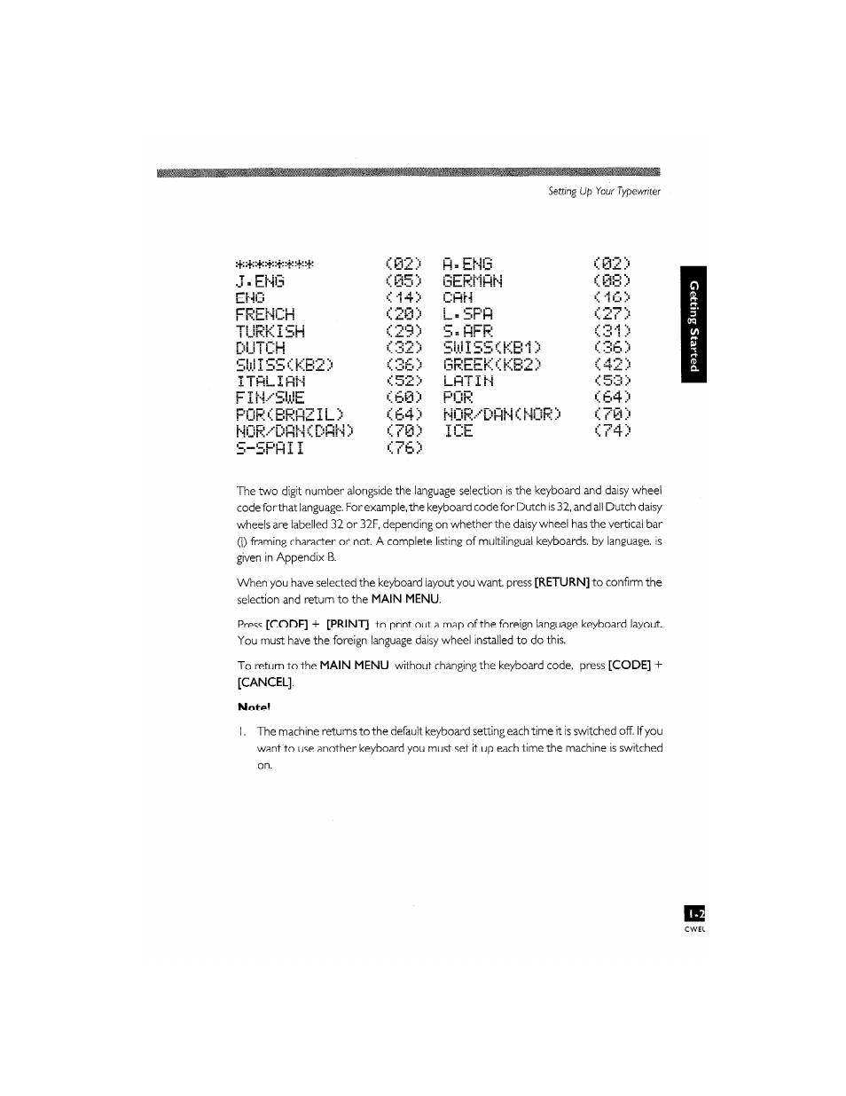 N<52) l | Brother CM-2000 User Manual | Page 31 / 201