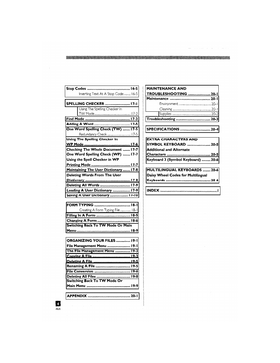 Brother CM-2000 User Manual | Page 6 / 201