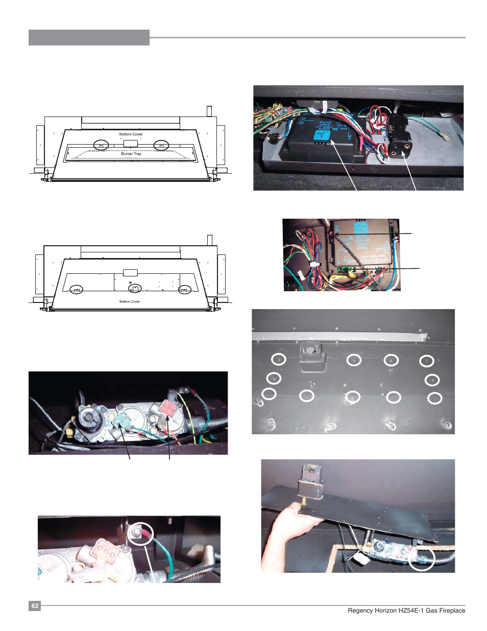 Maintenance | Regency Horizon HZ54E Large Gas Fireplace User Manual | Page 62 / 68