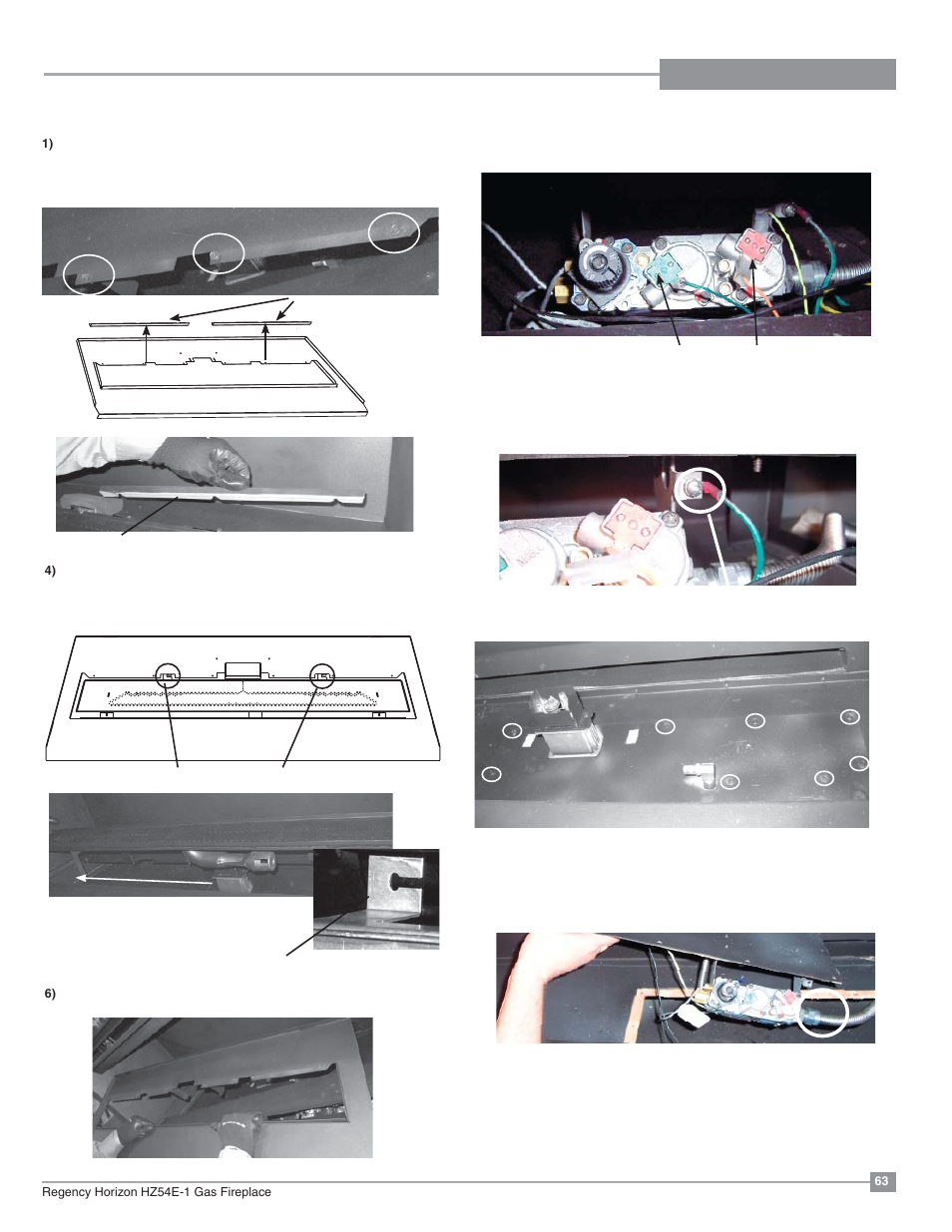 Maintenance | Regency Horizon HZ54E Large Gas Fireplace User Manual | Page 63 / 68