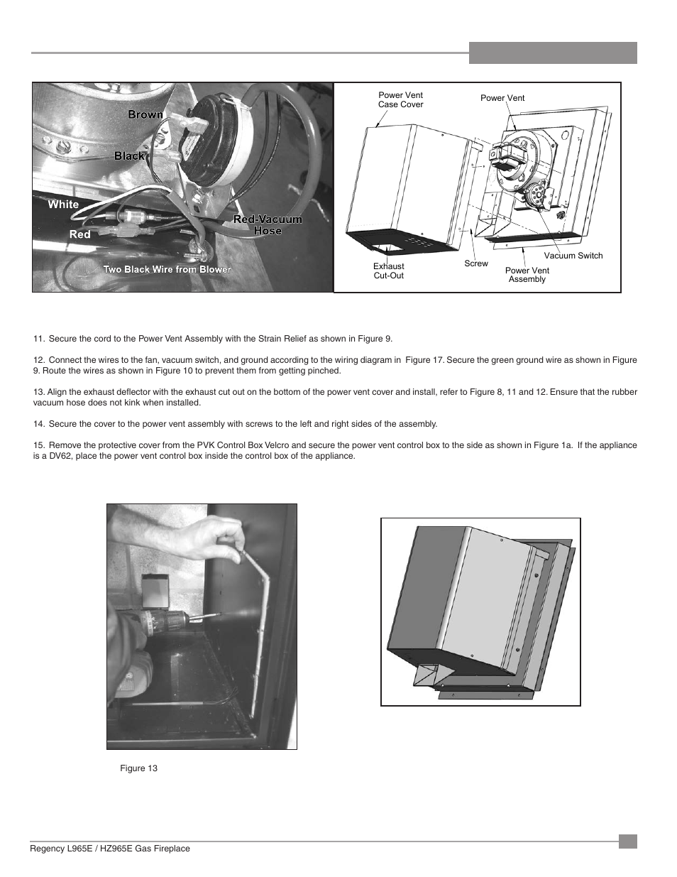 Installation | Regency Liberty L965E Large Gas Fireplace User Manual | Page 33 / 68