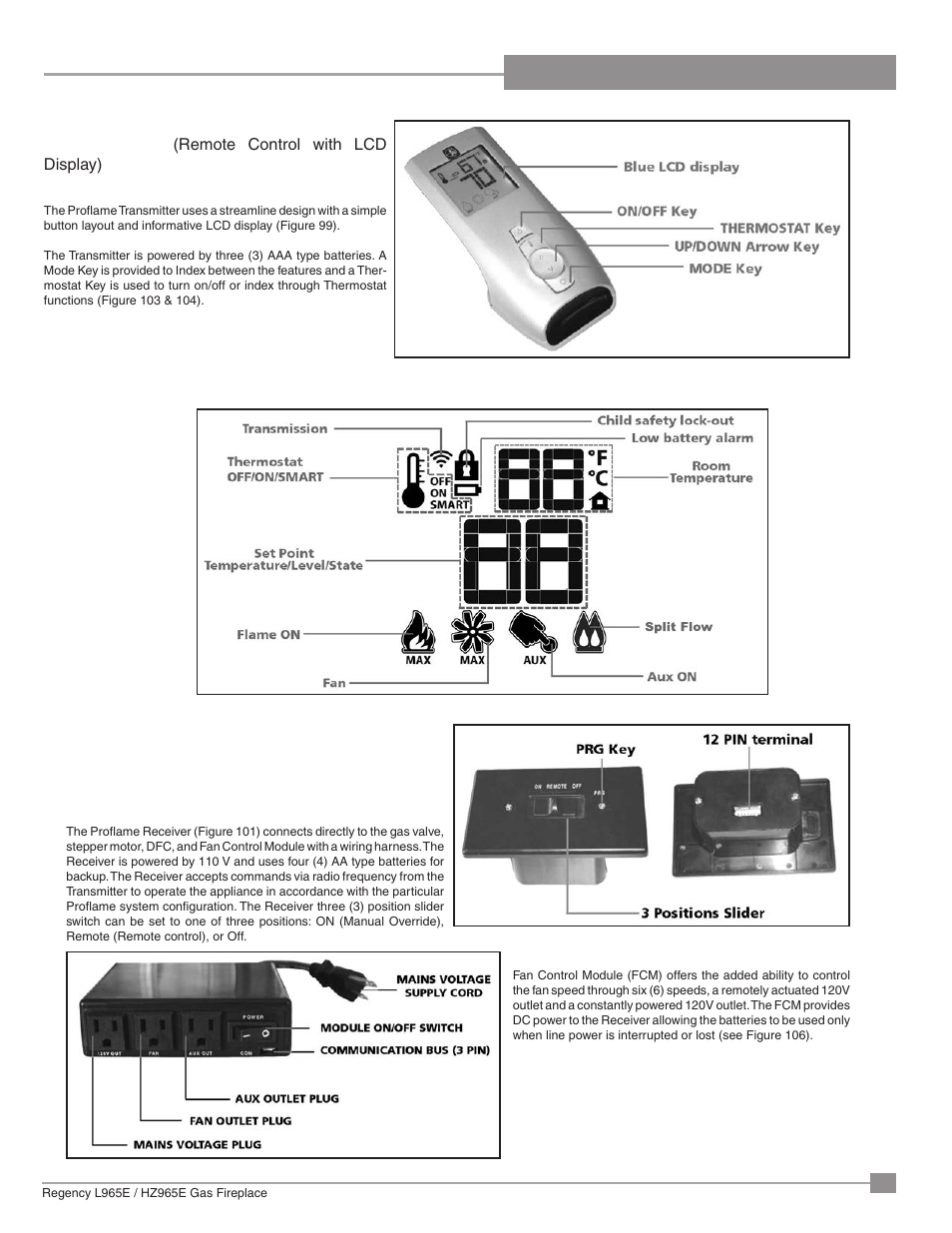 Installation operating instructions | Regency Liberty L965E Large Gas Fireplace User Manual | Page 53 / 68