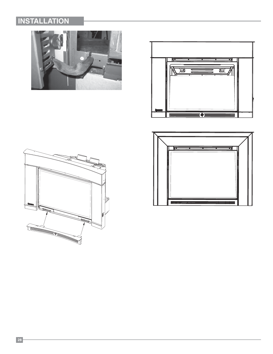 Installation | Regency Horizon HZI234E Small Gas Insert User Manual | Page 28 / 52