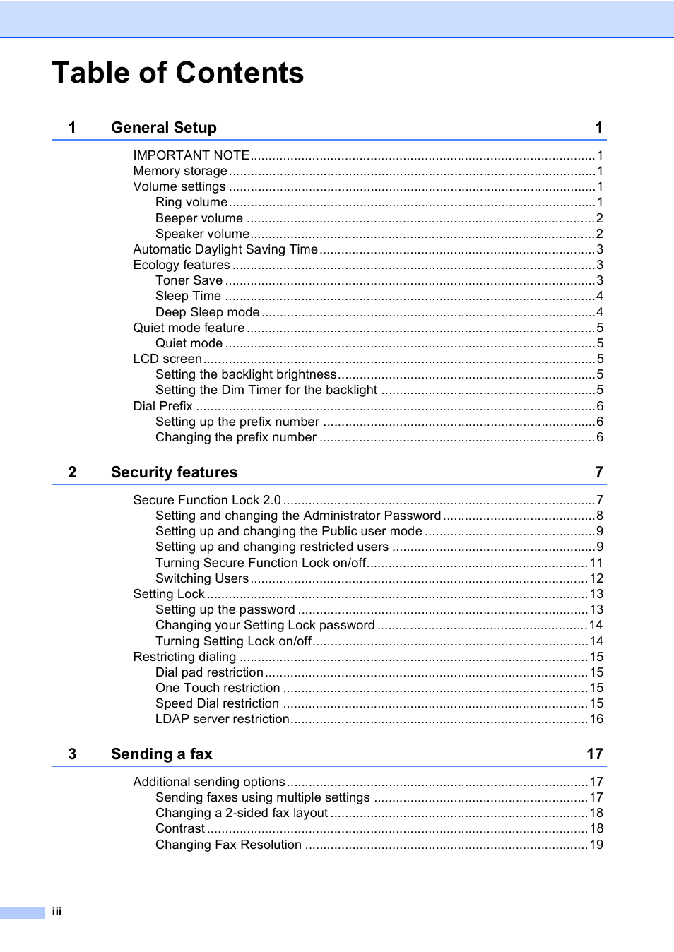 Brother iPrint&Scan MFC-8950DW User Manual | Page 4 / 94