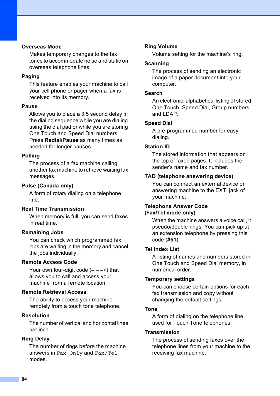 Brother iPrint&Scan MFC-8950DW User Manual | Page 90 / 94