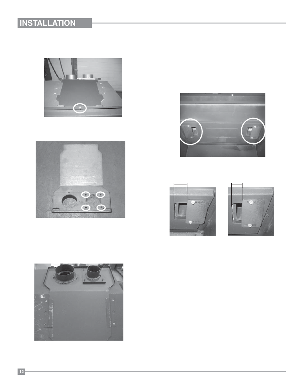 Installation, Vent restrictor position | Regency Liberty L234 Small Gas Insert User Manual | Page 12 / 44