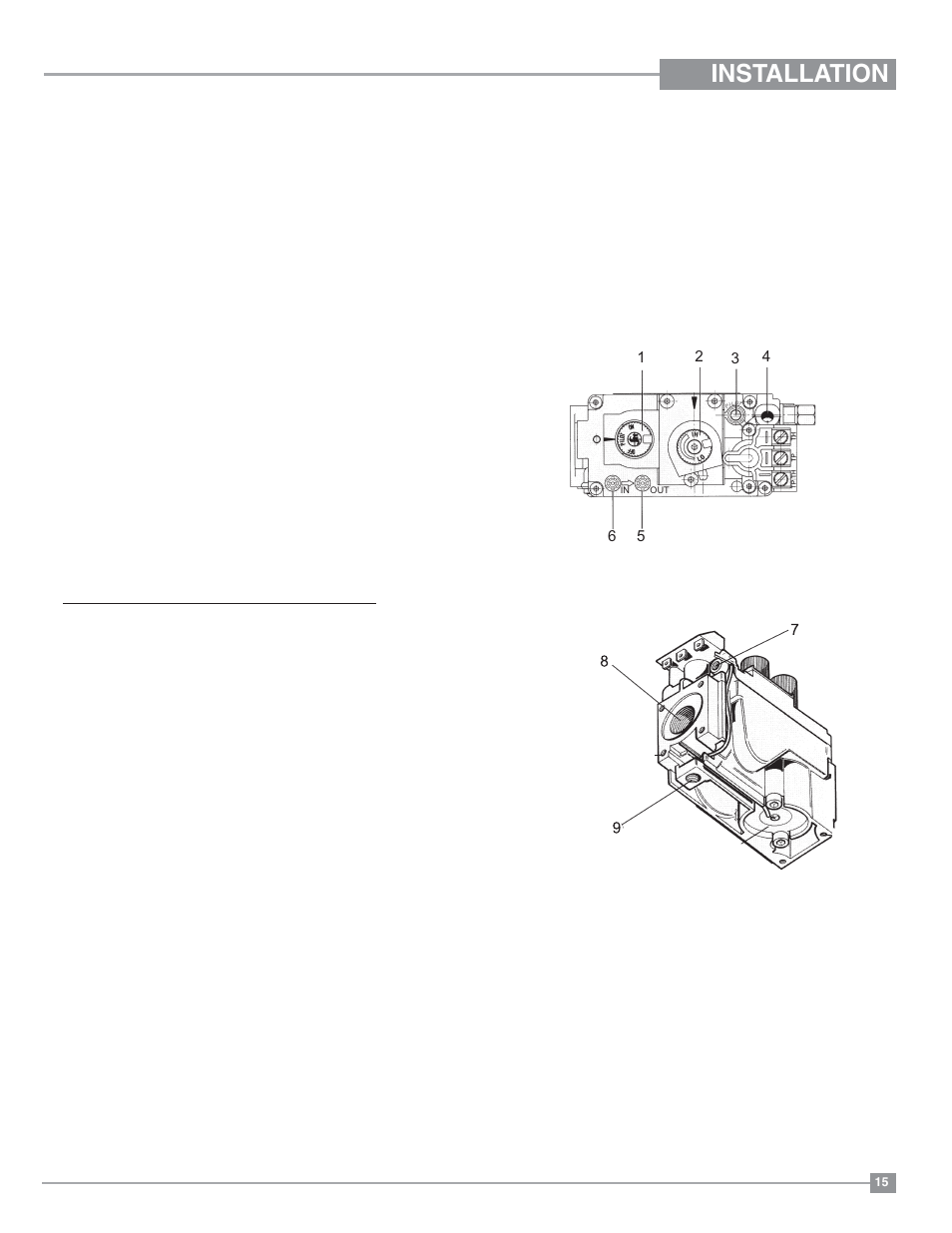 Installation, Gas pipe pressure testing | Regency Liberty L234 Small Gas Insert User Manual | Page 15 / 44