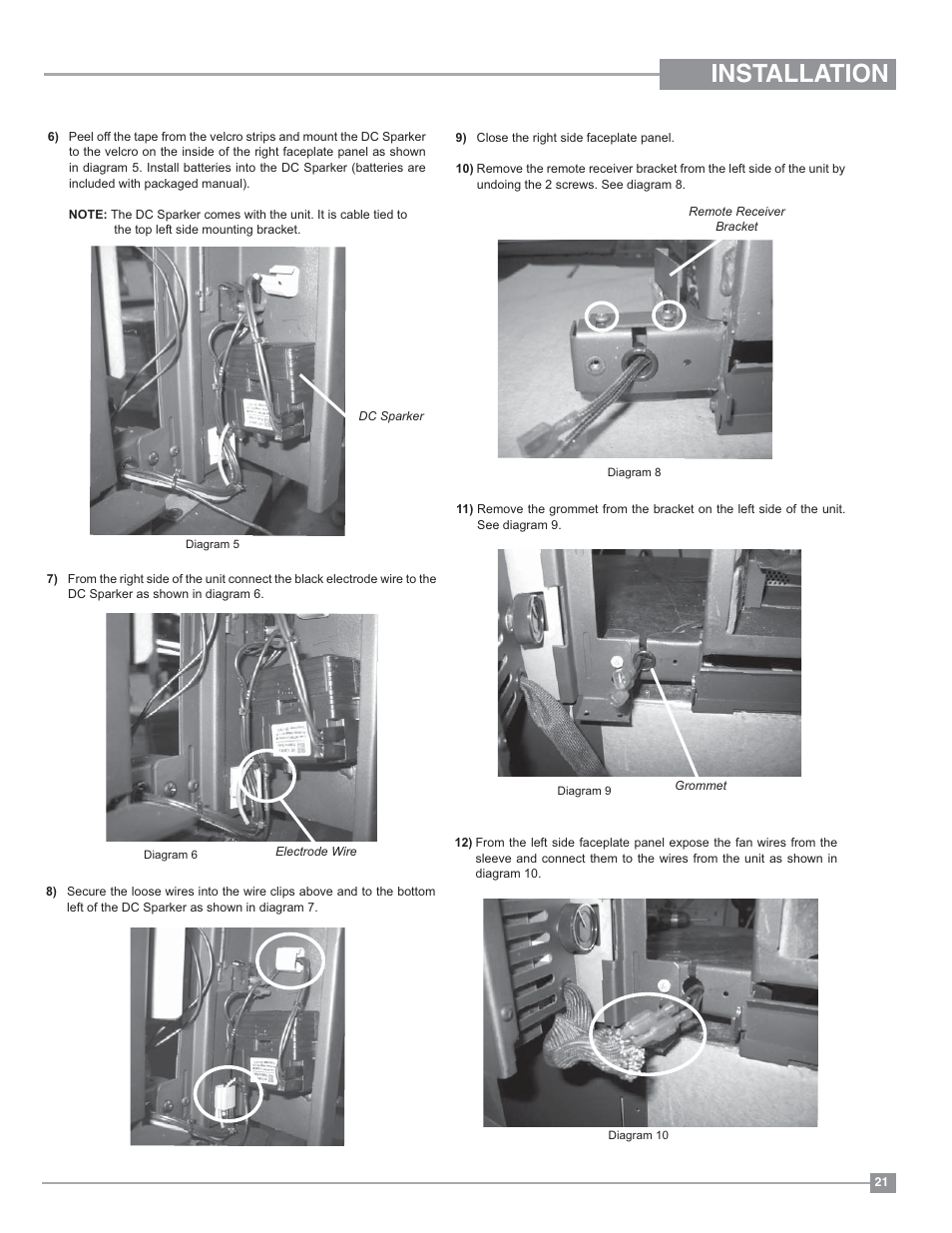 Installation | Regency Liberty L234 Small Gas Insert User Manual | Page 21 / 44