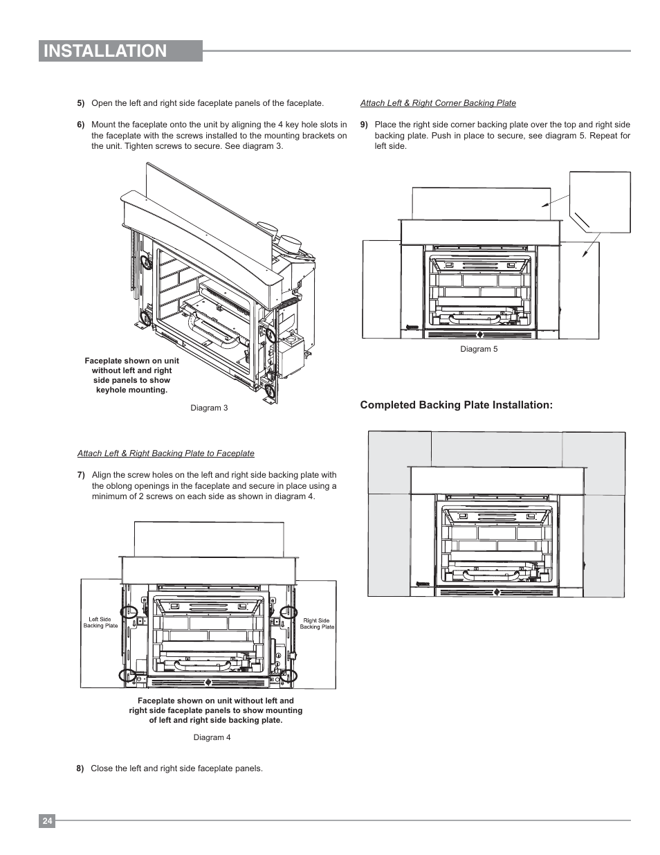 Installation | Regency Liberty L234 Small Gas Insert User Manual | Page 24 / 44