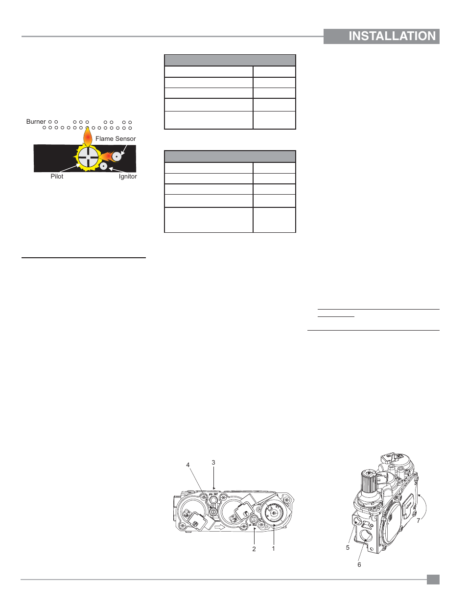 Installation, Gas pipe pressure testing, High elevation | 886 s.i.t. valve description, Pilot adjustment | Regency Panorama P33CE Small Gas Fireplace User Manual | Page 33 / 56