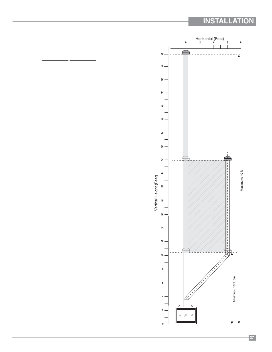 Installation | Regency Panorama P36 Medium Gas Fireplace User Manual | Page 27 / 60