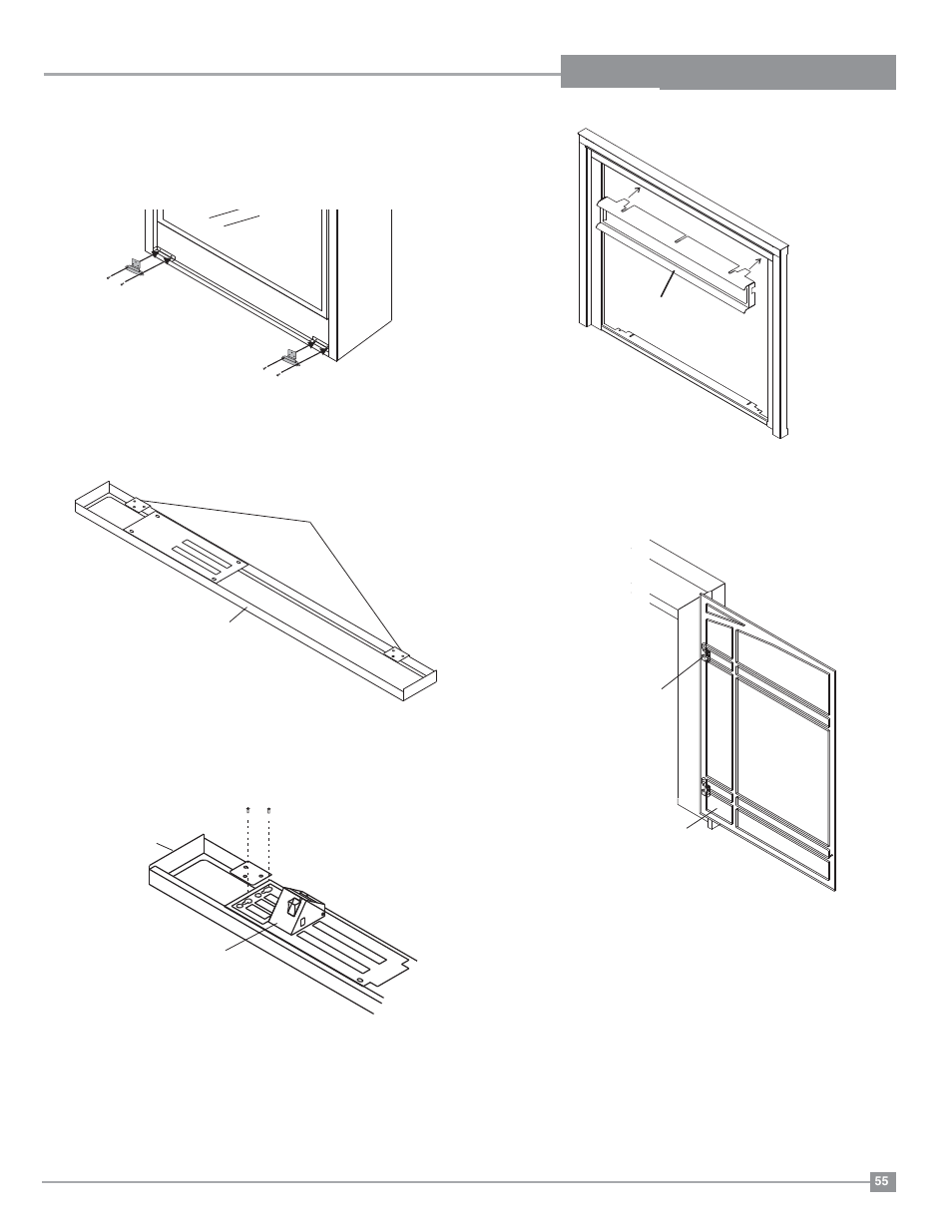 Regency, Options, Installation | Regency Panorama P36D Medium Gas Fireplace User Manual | Page 55 / 64