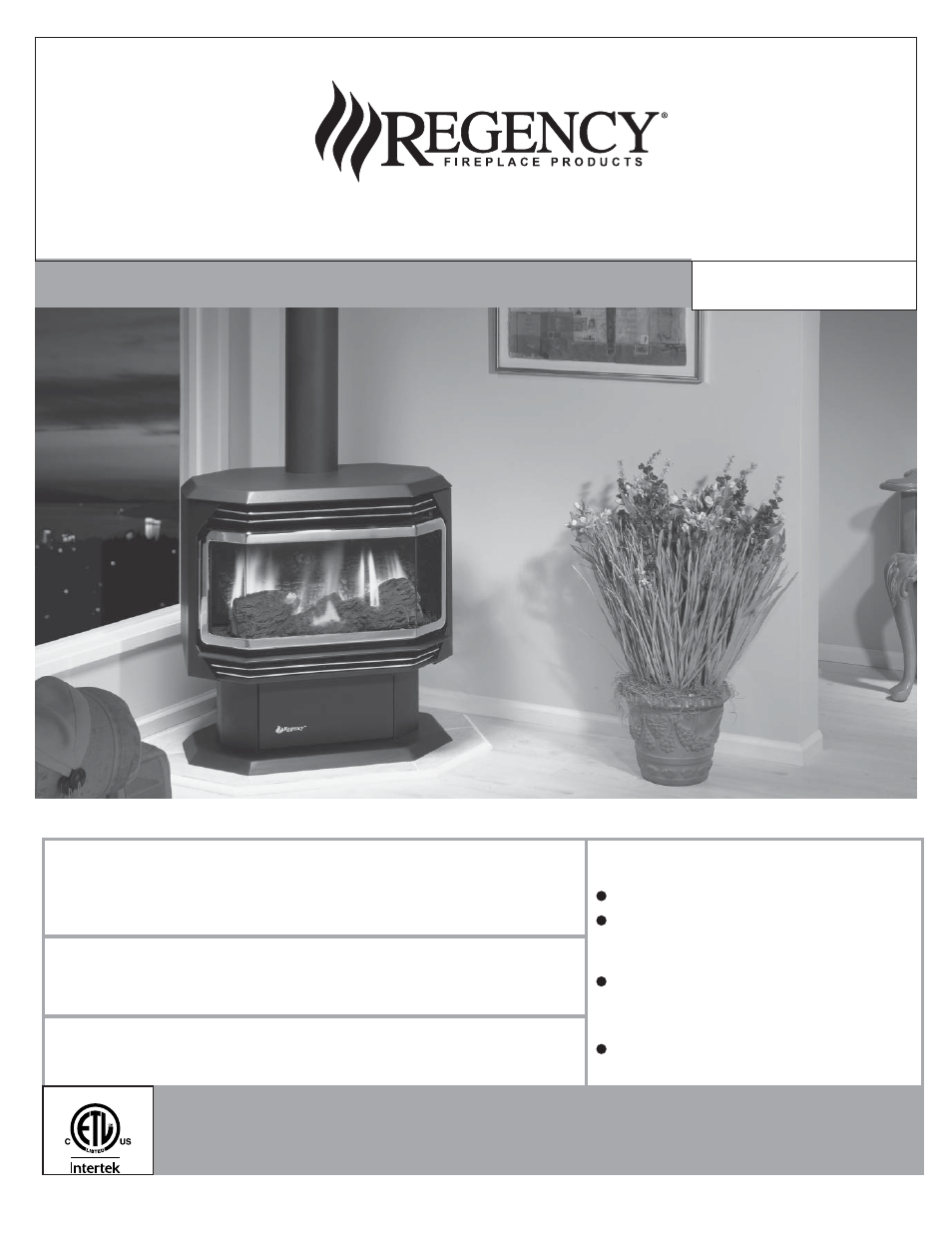 Regency Ultimate U38 Medium Gas Stove User Manual | 36 pages