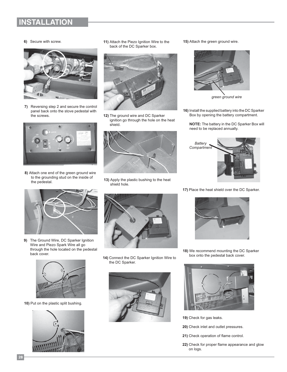 Installation | Regency Ultimate U39 Medium Gas Stove User Manual | Page 28 / 48