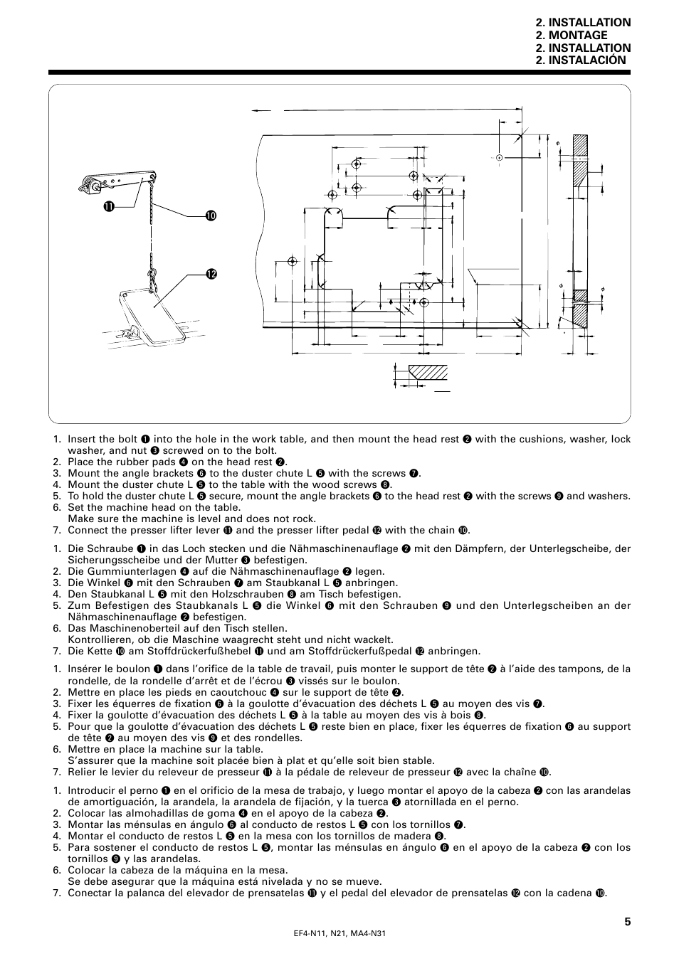 Brother EF4-N11 User Manual | Page 22 / 54
