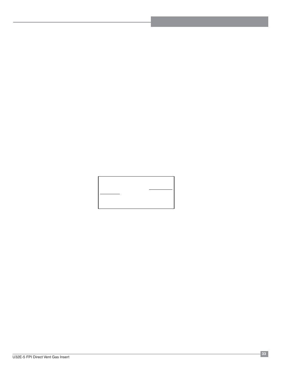 Installation operating instructions, Automatic convection fan operation, Operating instructions | First fire | Regency Energy U32E Medium Gas Insert User Manual | Page 33 / 48