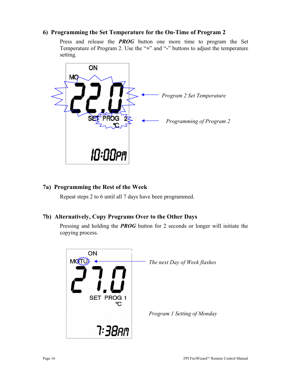 Regency FireWizard User Manual | Page 16 / 20