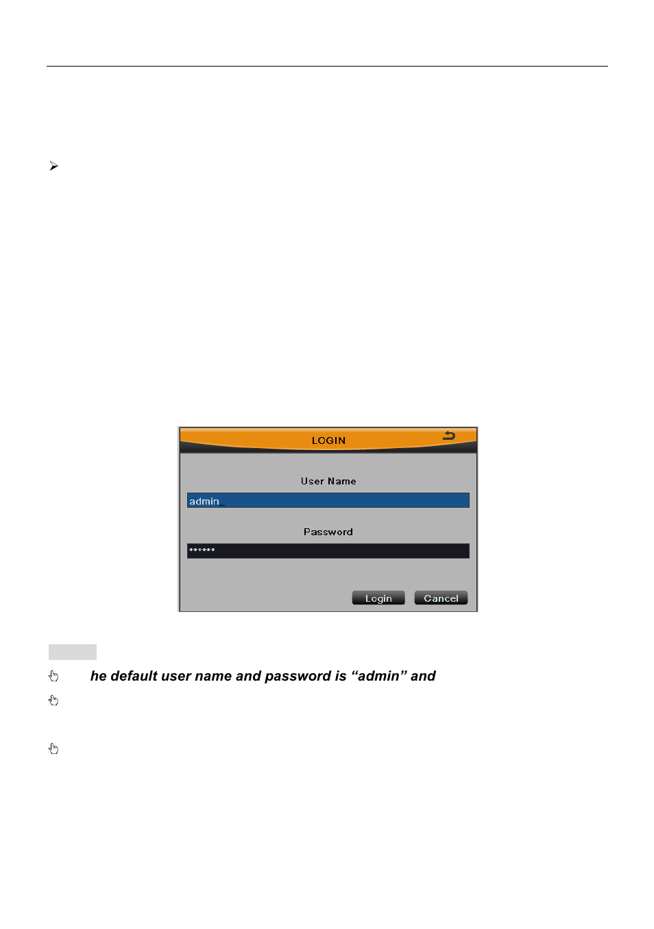 2 login | Talos Security DR08 DVR Manual User Manual | Page 18 / 119