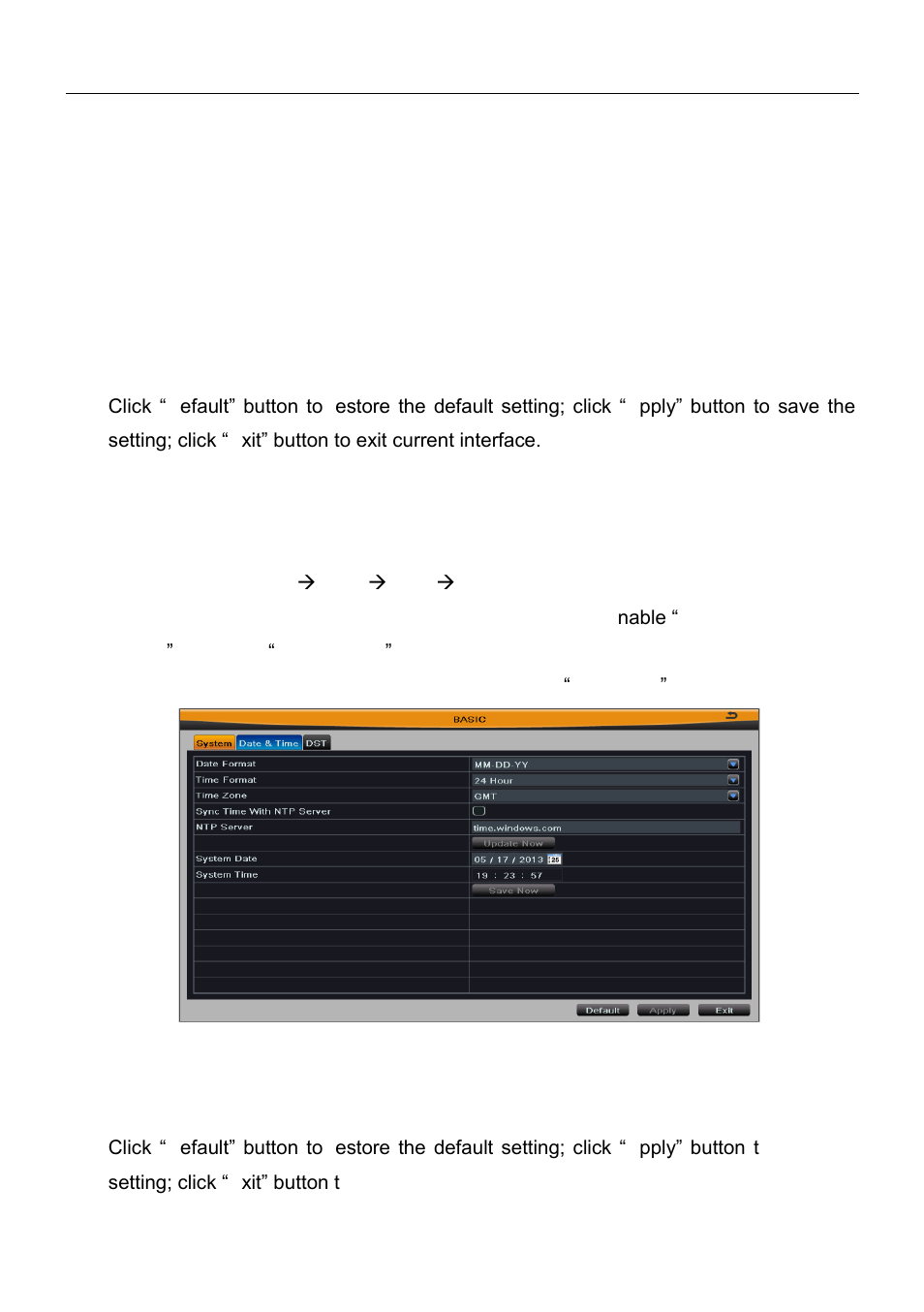 2 date & time | Talos Security DR08 DVR Manual User Manual | Page 24 / 119