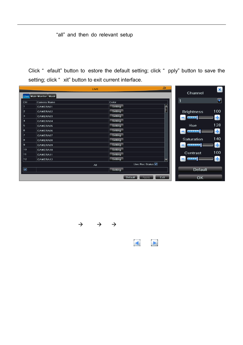2 main monitor | Talos Security DR08 DVR Manual User Manual | Page 26 / 119